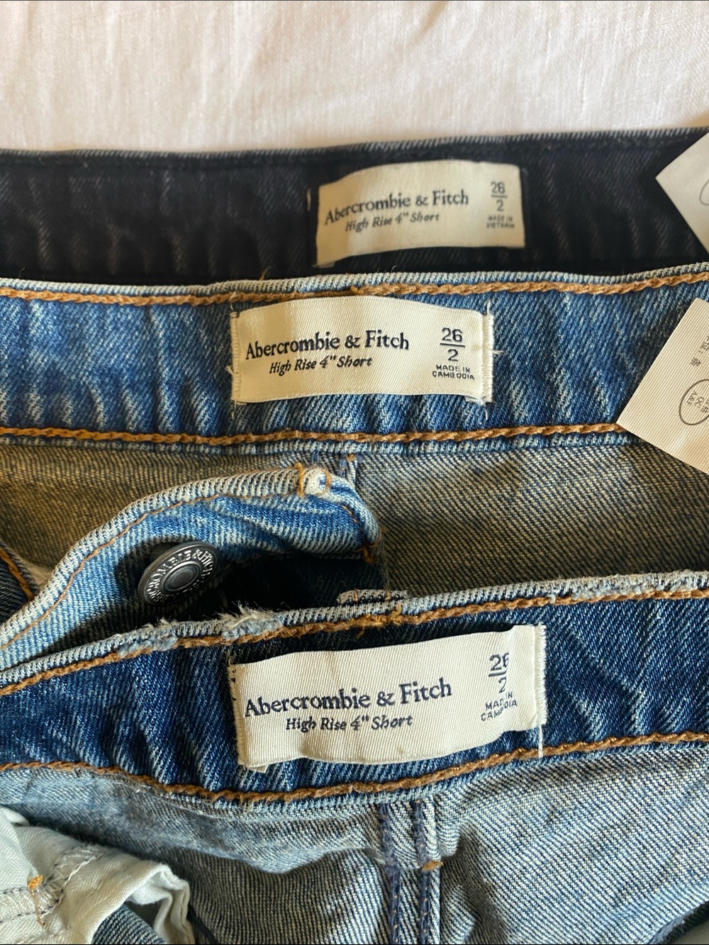 Abercrombie & Fitch Women’s Jean Shorts BUNDLE